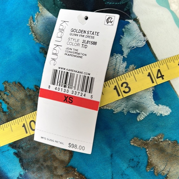 Karen Kane Quinn Shift Pocket Dress NWT Size XS - Picture 12 of 14